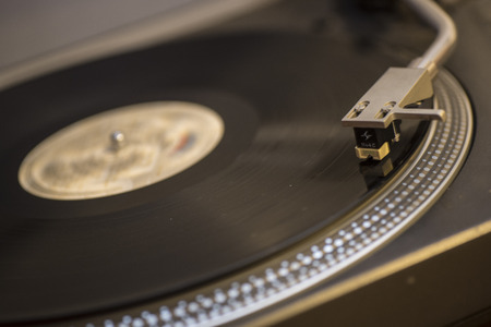 Record playerのeditorial素材