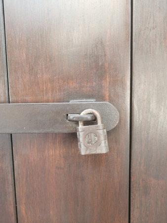 Knockers on the old gates of the walled city, different metal materials in the city of Cartagena de...