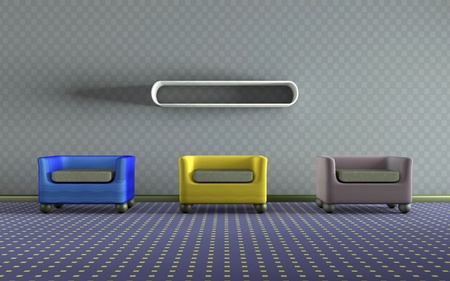 color couchsの写真素材