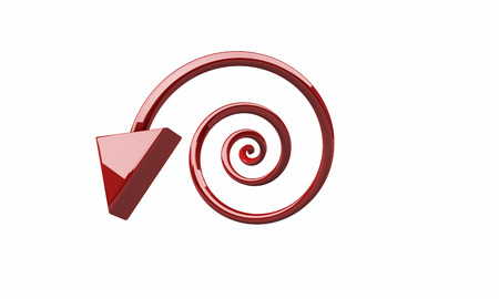 3d arrows, concept of successの写真素材