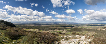 Tramuntana mountains and north of  Majorca, Spainの写真素材