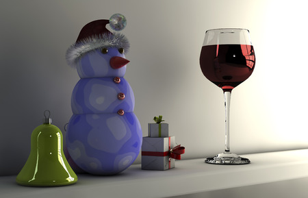 concepts Christmas  with giftsの写真素材