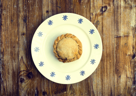 empanada mallorquina, traditional food from Majorcaの写真素材