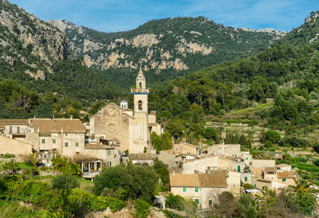 Town of valldemossa in mallorca, balearic islands 