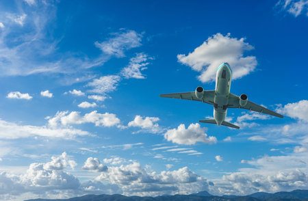 3d illustration of  passenger plane