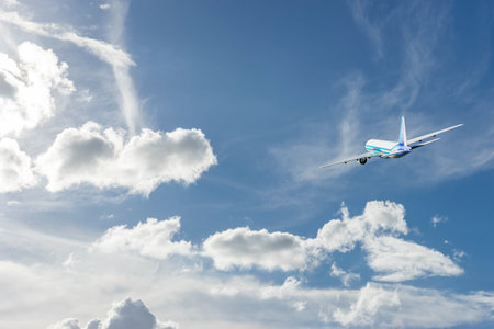 3d illustration of  passenger plane
