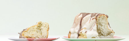 3d illustration, concept food, cakes for dessert