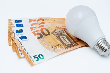 Save money by using energy savings light bulbs.