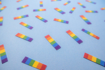 A Gay lgbt colors textured background