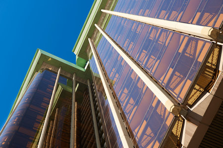 Colon Towers by Antonio Lamela, Madrid, Spain, Europeのeditorial素材