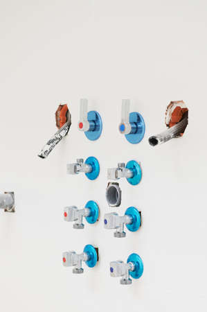 New plumbing installationの写真素材