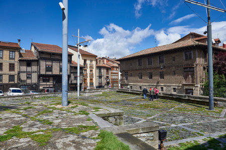 Bulleria Square, Vitoria, Gasteiz, Ãlava, Basque Country, Euskadi, Euskal Herria, Spain.のeditorial素材