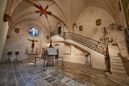 Chapel of Corpus Christi of Burgos Cathedral, Burgos, Castilla y Leon, Spainのeditorial素材
