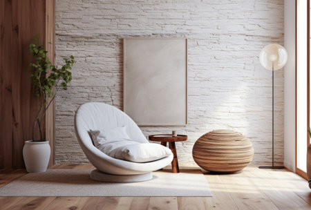Interior design composition a modern luxurious living roomの素材