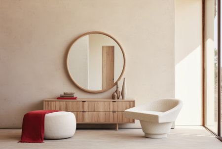 Interior design decoration in a luxurious living roomの素材