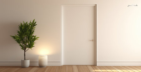 Minimalist room compositionの素材