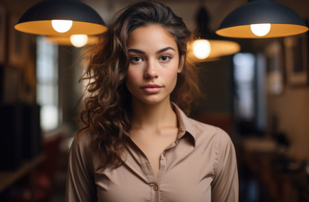 Portrait of a confident working womanの素材