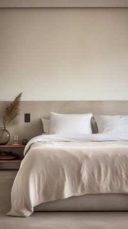 Zen-Inspired Minimalist Bedroomの素材