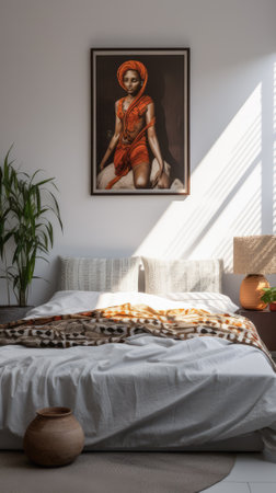 Stylish Minimalist Bedroomの素材