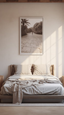 Stylish Minimalist Bedroomの素材