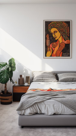 Stylish Minimalist Bedroomの素材