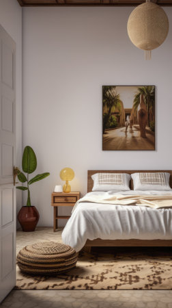 Stylish Minimalist Bedroomの素材