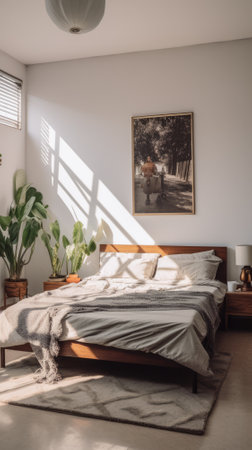 Stylish Minimalist Bedroomの素材