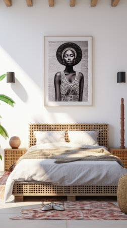 Stylish Minimalist Bedroomの素材