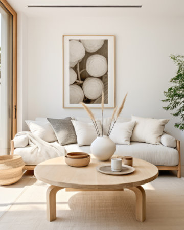 Stylish modern bedroom with luxe blue accentsの素材