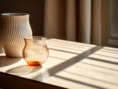 Sunlit modern kitchen aestheticsの素材