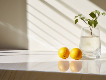 Sunlit modern kitchen aestheticsの素材