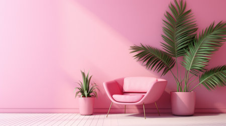 Home decoration concept with. copyspaceの素材