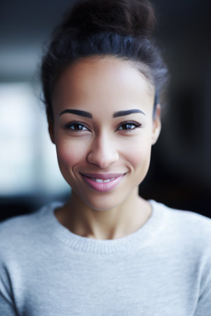 Portrait of a confident beautiful womanの素材