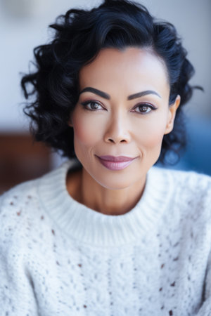 Portrait of a confident beautiful womanの素材