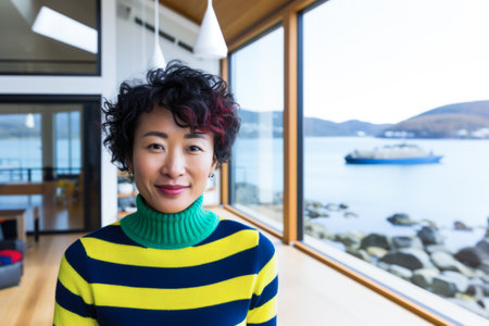 Portrait of a confident beautiful womanの素材