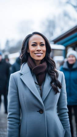 Portrait of a confident beautiful womanの素材