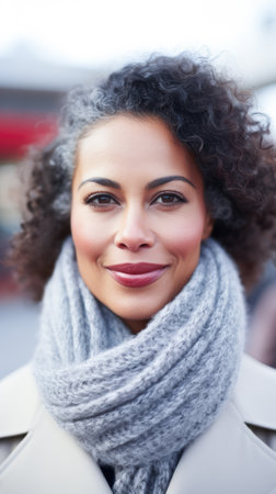 Portrait of a confident beautiful womanの素材