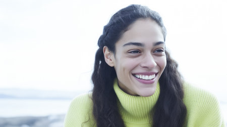 Portrait of a confident beautiful latin womanの素材