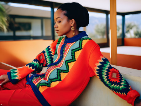 Portrait of a confident beautiful womanの素材