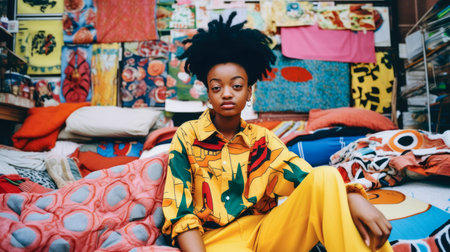 Portrait of a confident beautiful womanの素材