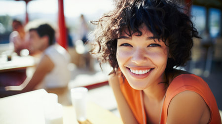 Portrait of a confident beautiful womanの素材
