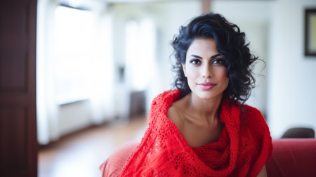 Portrait of a confident beautiful womanの素材