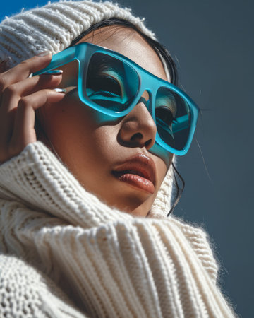 Portrait of a young Asian womanの素材