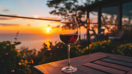 Luxury resort image inviting guests to relax and enjoyの素材