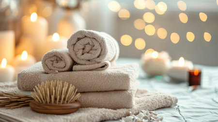 Luxury resort image inviting guests to relax and enjoyの素材