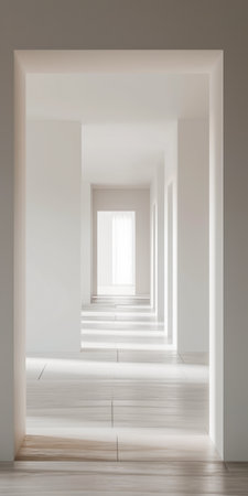 Minimalist modern interior in bright colorsの素材