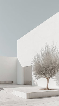 Minimalist architectural design compositionの素材