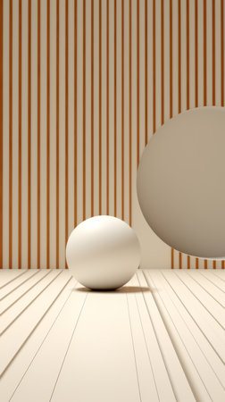 Empty minimalist room interiorの素材