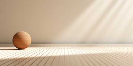 Empty minimalist room interiorの素材