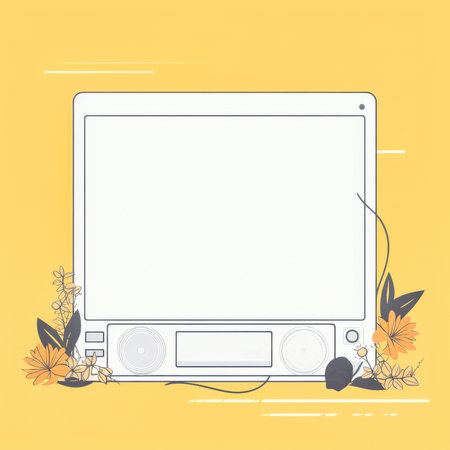 Minimalist background illustration with soft warm colorsの素材